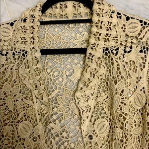 Lace suit; special occasion